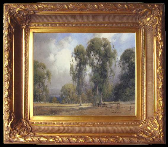 framed  unknow artist California landscape, Ta021
